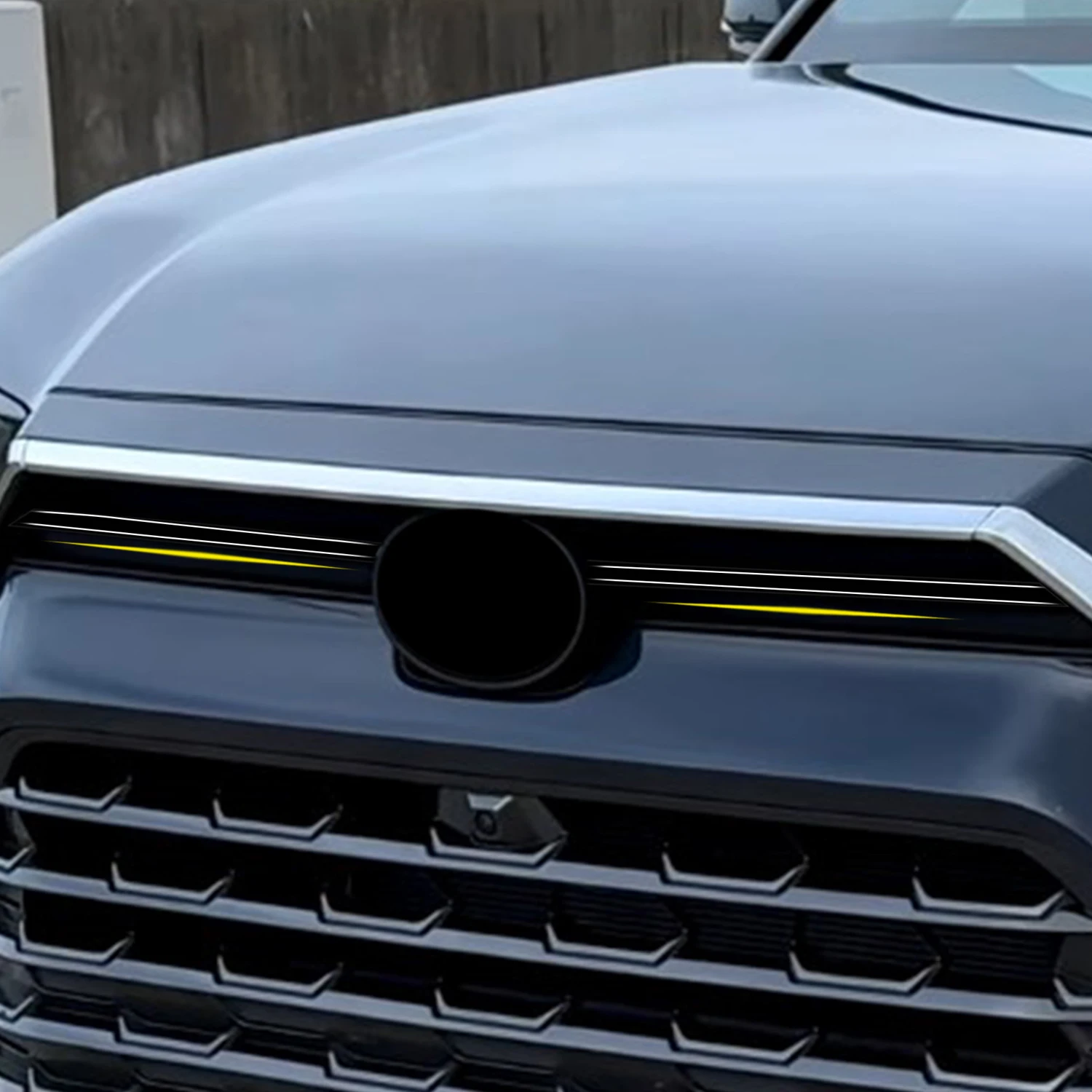 Car Front Inner Side Panel Cover Trim Compatible With Toyota Grand Highlander 2024 2025,ABS Front Interior Door Panel Trim Door Handle Cover Trim Interior Accessories (Carbon Fiber Pattern 5 thumbnail image