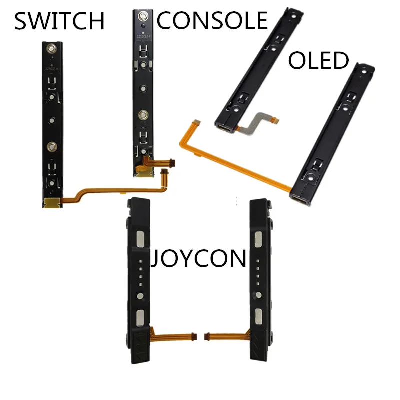 

Original Repair Part Right Left Slide Rail With Flex Cable Fix Part For Nintendo Switch / OLED Console NS Rebuild Track