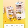 Stationery Storage Box Desktop Student Pull-Out Drawer Pen Holder Cabinet Office Tape Hair Accessories Kids's Small Storage 5