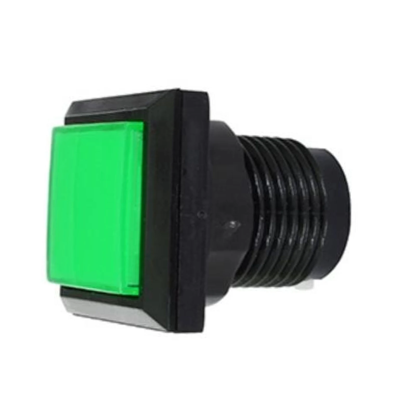 Illuminated Square Push Button with Micro Switch for Arcade Machines - 5 Color Options