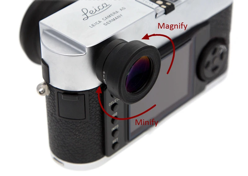 Leica M6 Viewfinder Magnification Leica M6 Black Paint (New