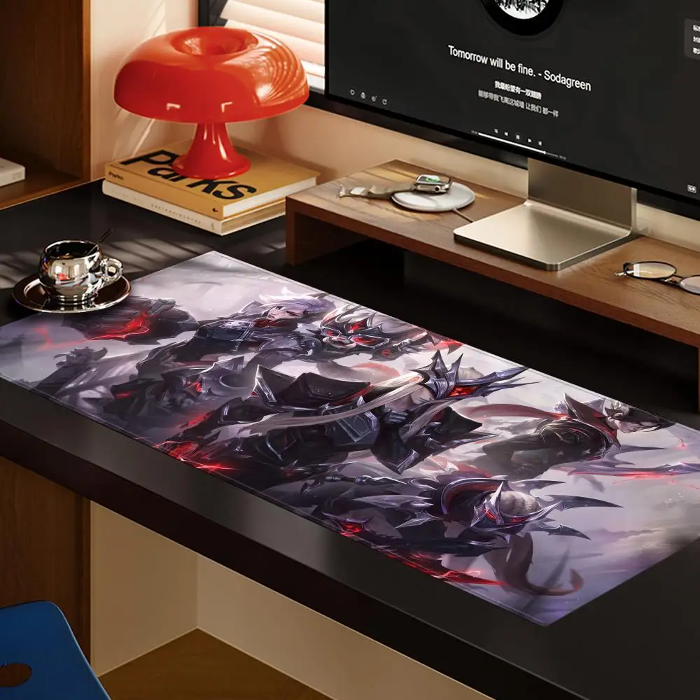 T-T1スキンズ 2024年チャンピオン F-Faker マウスパッド XXL