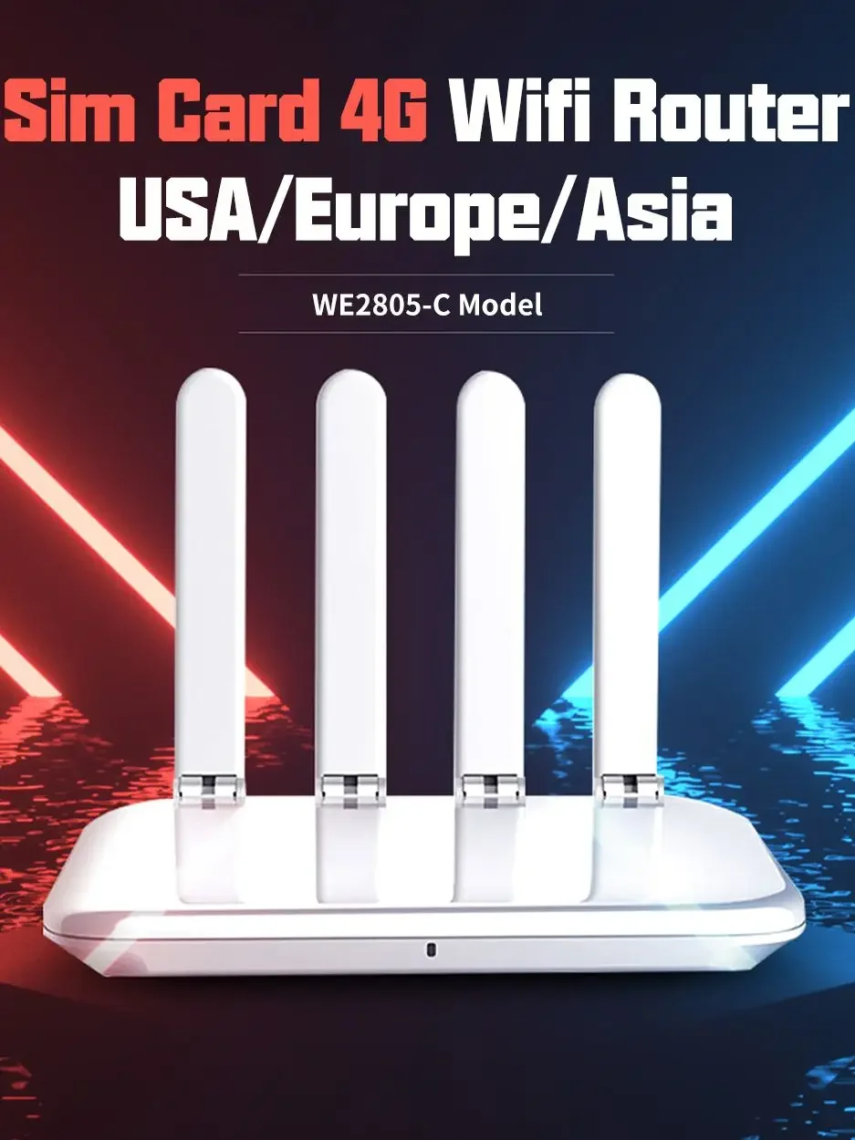 Zbtlink-roteador Wi-fi sem Fio Banda de Frequência da Antena Cartão Sim Nano Rj45 Lan 4g Ec200a-euha Modem 300mbps B20 B28 - Imagem 5