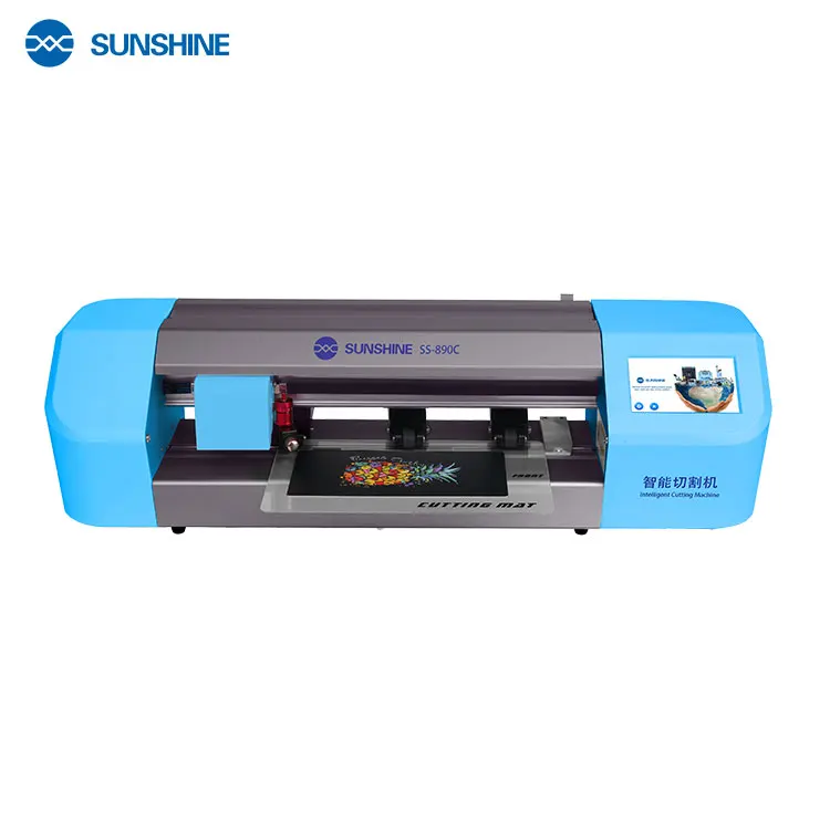 

SS-890C Sunshine intelligent flexible hydrogel film screen protect cutting machine custom for any mobile phone