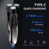 SEJOY 3D Electric Shaver Wet &Dry Rotary Shavers Pop-up Trimmer Waterproof Gifts 2