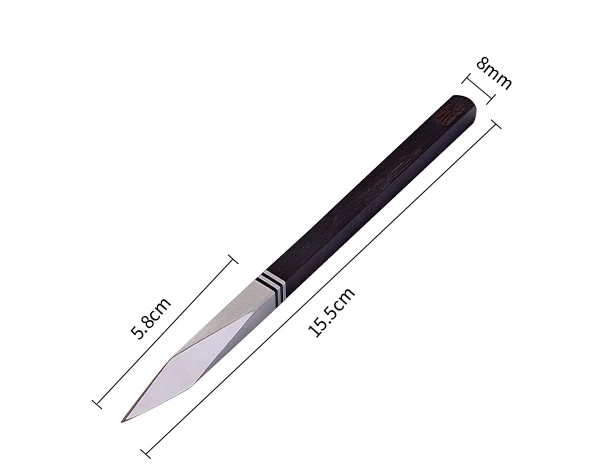 Tea Cutter Tea Making Tools 1Pcs tea knife Stainless steel Damascus pu erh tea Wooden handle pry cone Chinese Style Gift