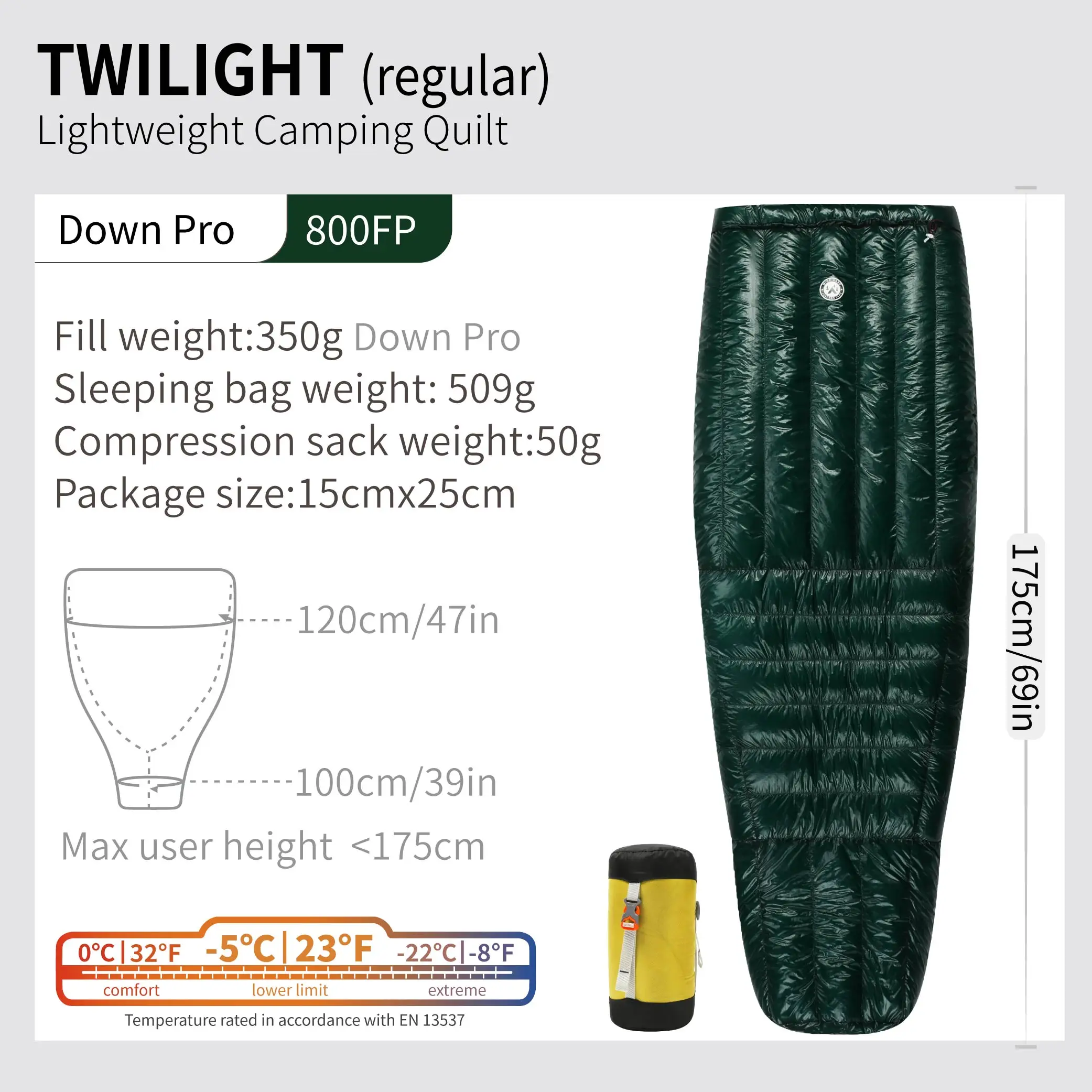 アウトドア寝具 Aegismax Windhard Twilight AEGISMAX Wind Hard Twilight 10D -5 Degree 800FP Down