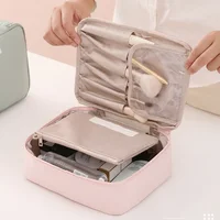 New Women's Portable Travel Cosmetics Storage Bag with Large Capacity Waterproof Girl Makeup Bag Women's Washing Bag organizer 1