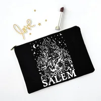 Funny witch  Printing Cosmetic Organizer Bag Make Up Cosmetic Bag Fashion Women's Bag Makeup Bag Multifunction Pencil Cases 2