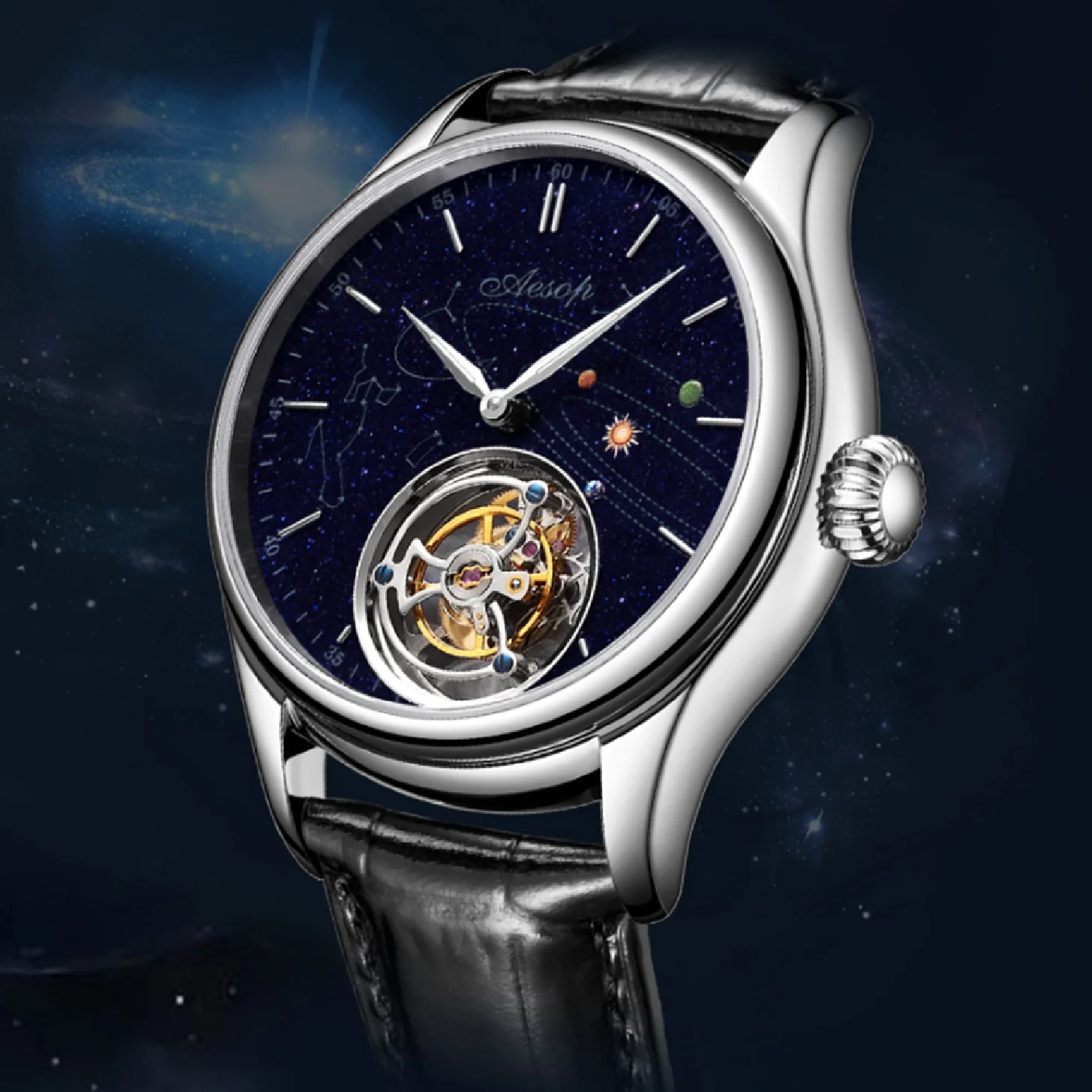 Рисунок 4 - Часы AESOP Starry Sky мужские с турбийоном