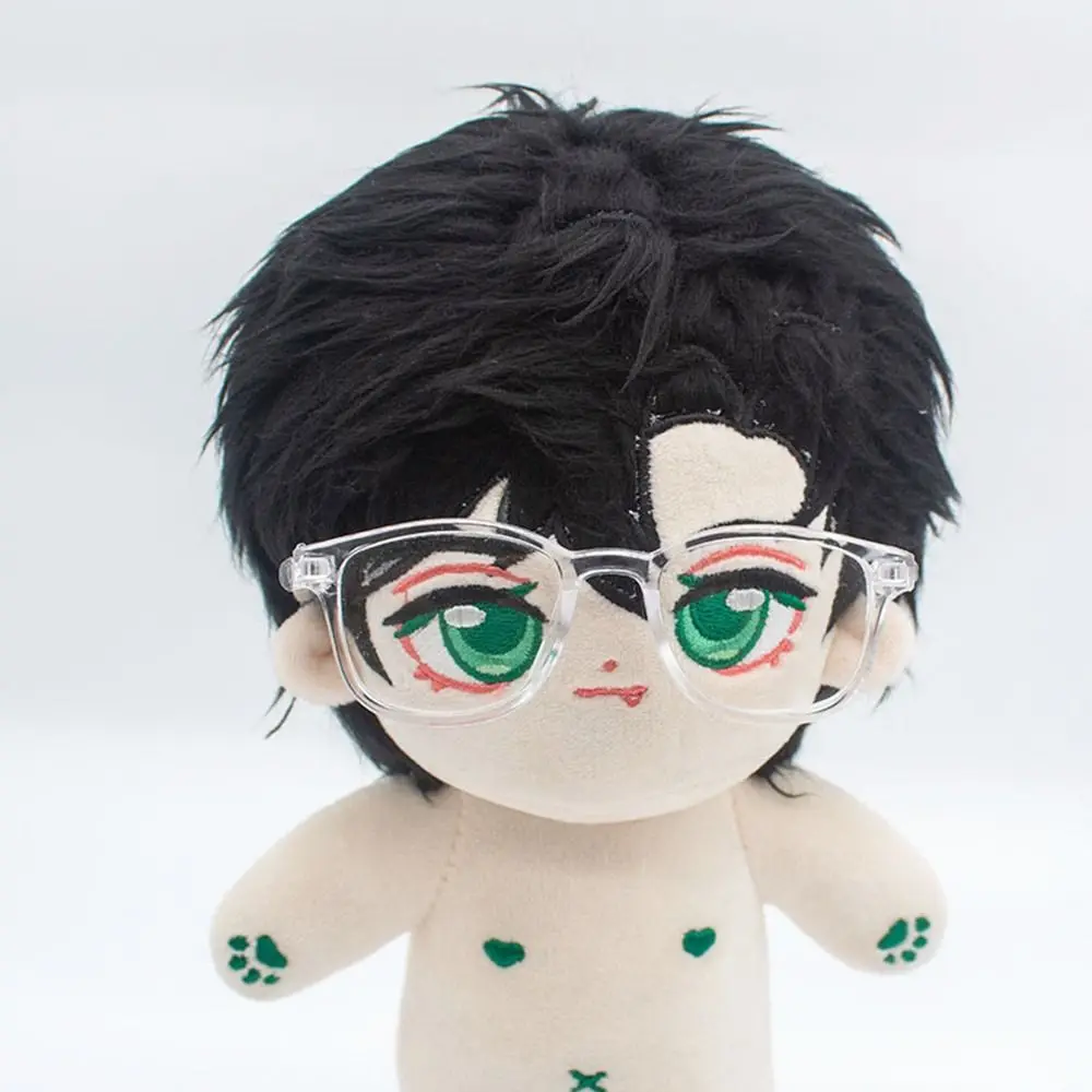 8.5/9,5 cm Mode brille für 15cm/20cm Puppen niedliche runde Rahmen Plüsch puppen brille für bjd Mini Plüsch puppen zubehör – Detail 9