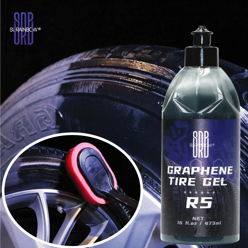 Graphene Tire Gel, Long Lasting Tire Dressing, Oil-Based Tire Gel, Tire  Dressing; Great for Tire Lasting Shine Protection, 473ML - AliExpress 34