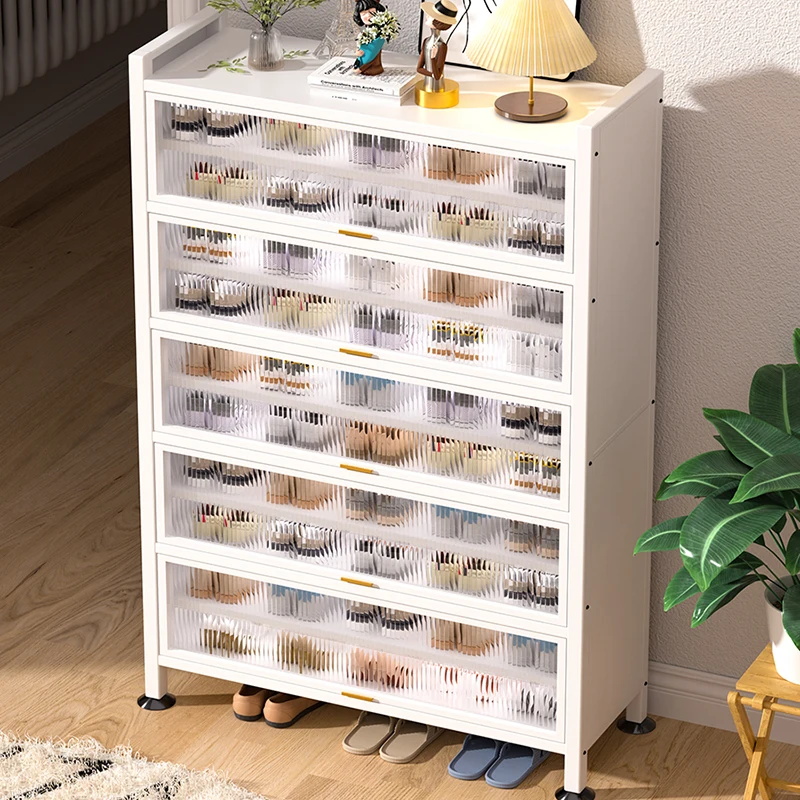 

Living Room Foldable Shoe Cabinets Control Balcony Shelves Storage Shoe Cabinets Cupboard Scarpiera Legno Furniture Living Room