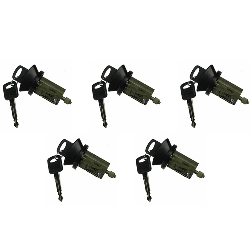 

5X Bezel Ignition Lock Cylinder With Keys For Ford Mercury Lincoln Pickup Truck 1L3Z 1L3Z