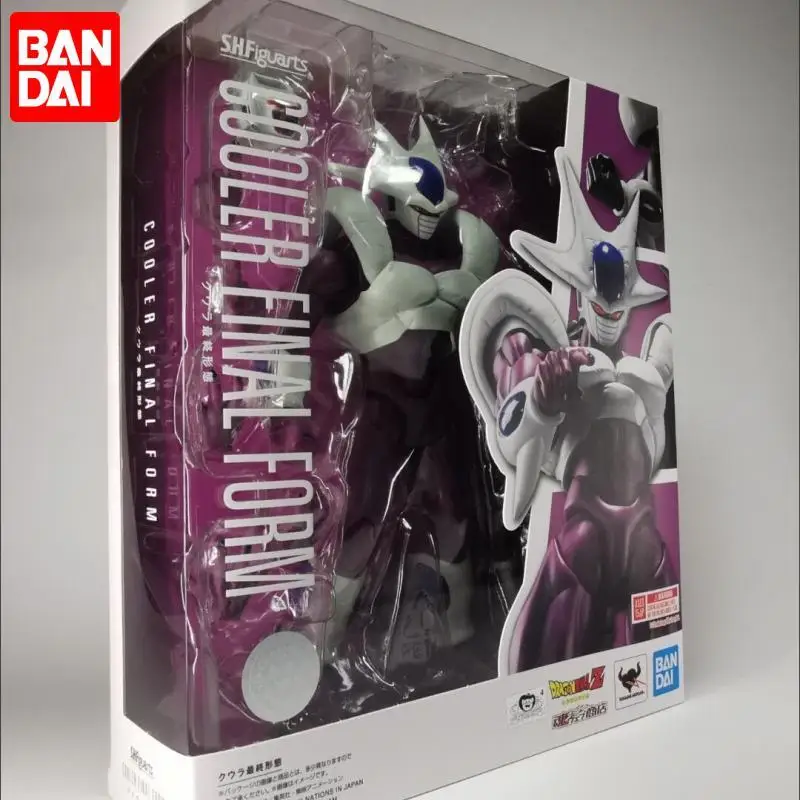 

Оригинальные фигурки Bandai S.h. Фигуртс, драконий жемчуг Z, охлаждающая финальная форма в наличии аниме, коллекционные фигурки, игрушки в коробке