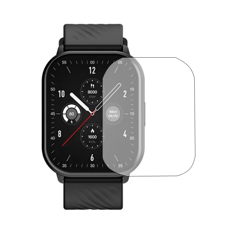 

5pcs TPU Soft Smartwatch Clear Protective Film Cover For Zeblaze GTS 3 /GTS3 Plus/Pro Screen Protector Smart Watch Accessories