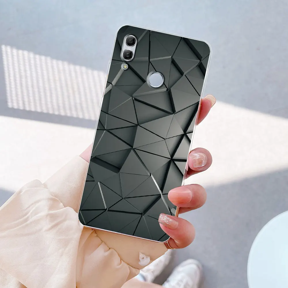 Marble Soft Clear Silicone Phone Case - Elegant Protective Back Cover
