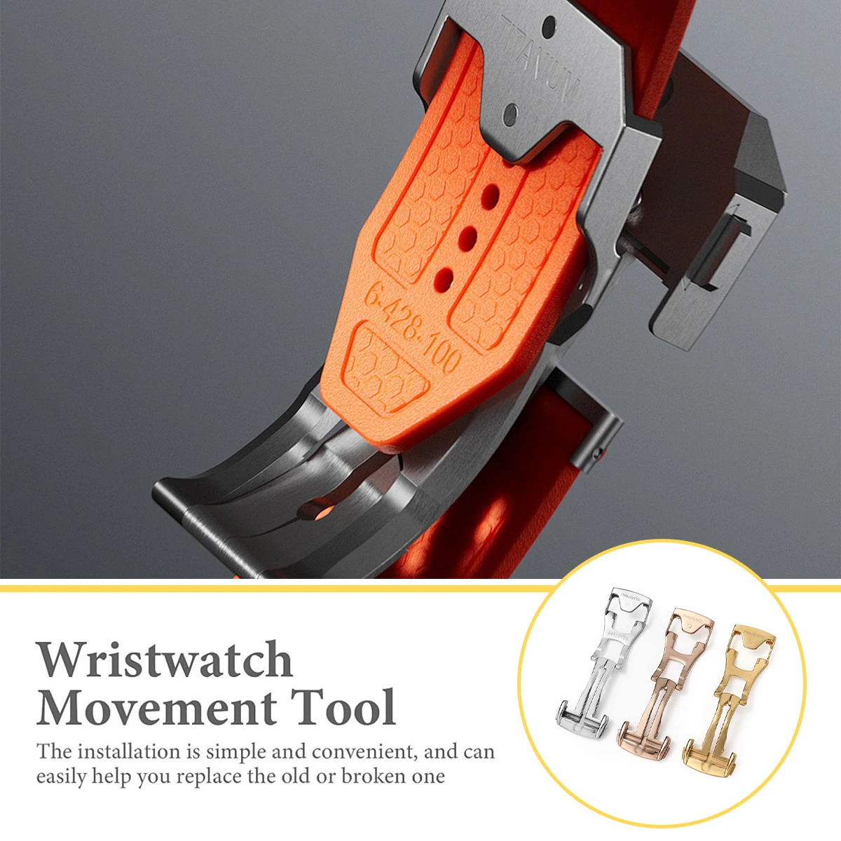 16 18mm 20mm Stainless Steel Watch Buckle for Omega Watch Band Clasp Leather Metal Deployment Button Folding Buckles Accessories watch buckle clasp watch buckle