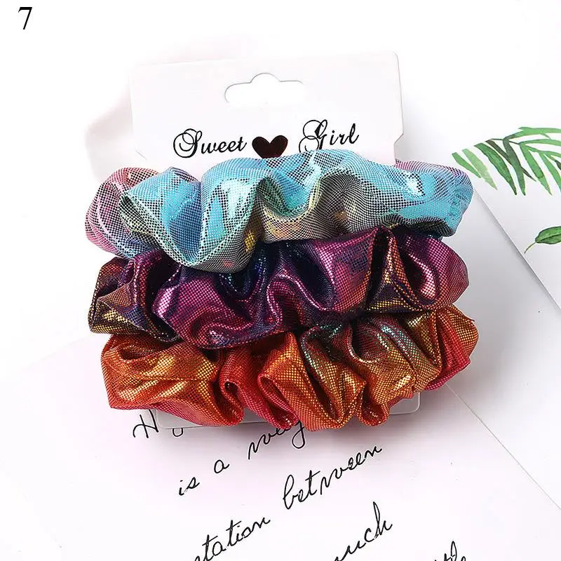 Women Hair Accessories Ladies Solid color Bows Scrunchies Ponytail Female Scrunchy Elastic Hair Ropes Headwear For Women hair clip ins Hair Accessories