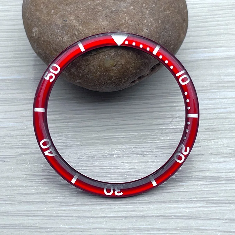 Premium Resin Metal Watch Bezel Insert