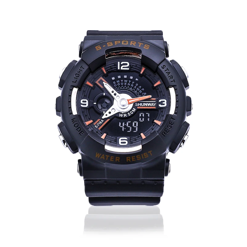 New Men Sport Watch Waterproof Style Digital Watches For Men Alarm Chrono Led Electronic Clock Square Man Wristwatch 2022 