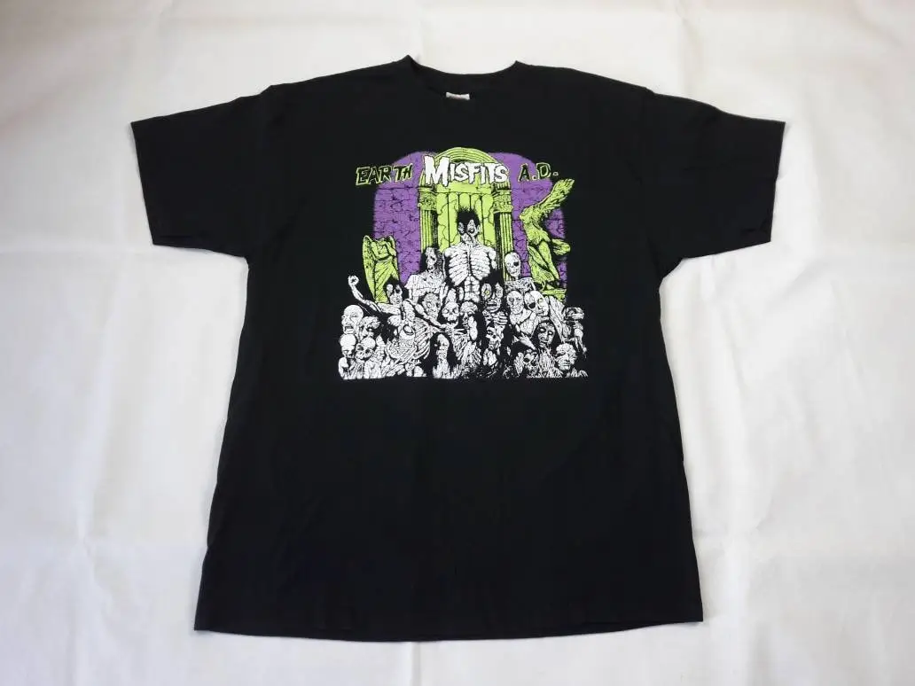 T-Shirt Vintage 1998 Misfits Punk Rock Danzig Crampi