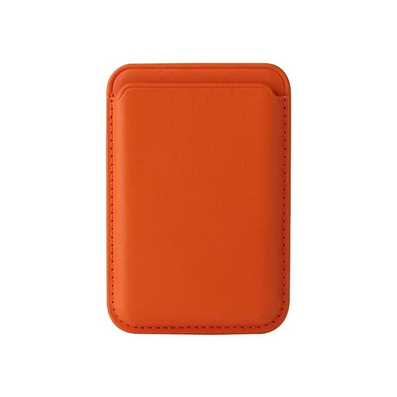 Magsafe-Compatible Leather Slim Magnetic Card Holder Wallet
