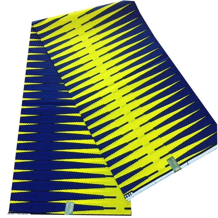 Nuovi Prezzi All'Ingrosso African Real Wax Prints Tessuto Ankara Wax 100% Cotton Wax Garantito Vero Materiale Da Cucire Originale