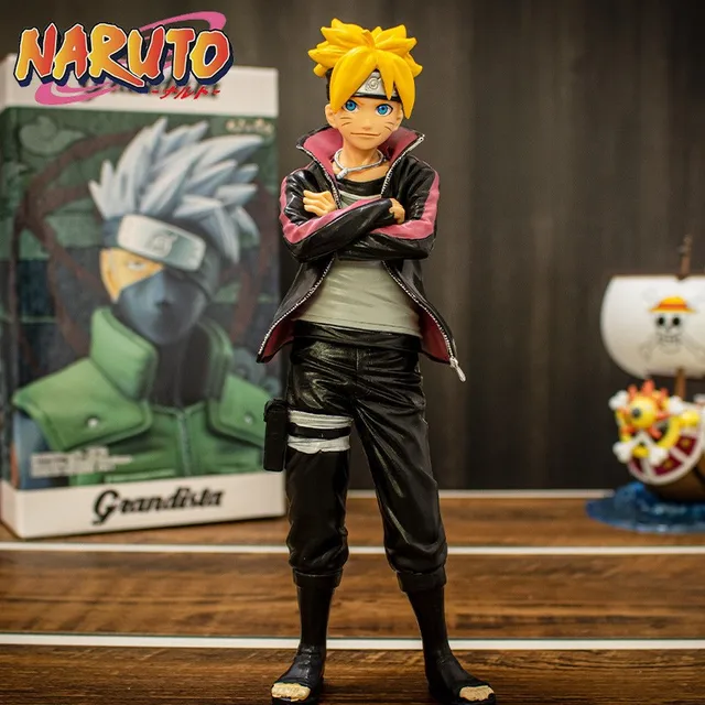 Boruto Action Figure Boneco Filho Do Naruto Uzumaki 25cm