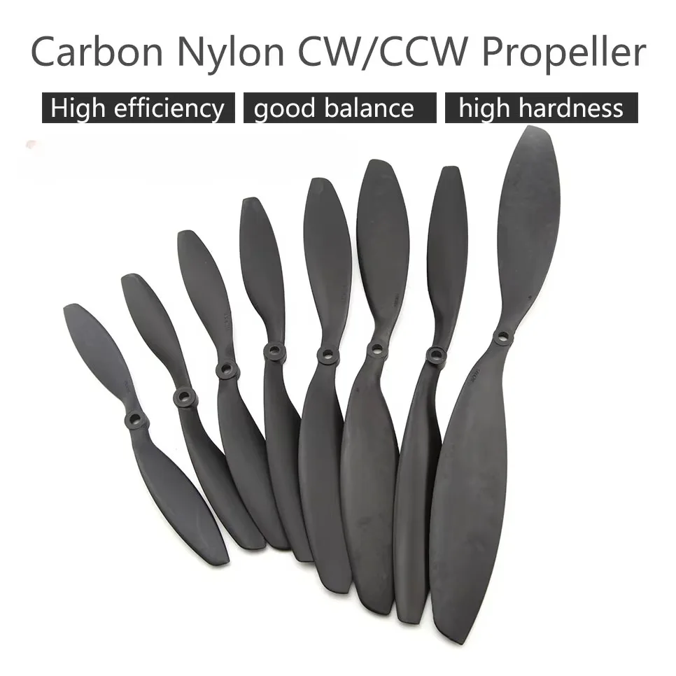 Gemfan Carbon Nylon Propeller 7038 8038 8045 9047 1038 1045 1050 1147 ...