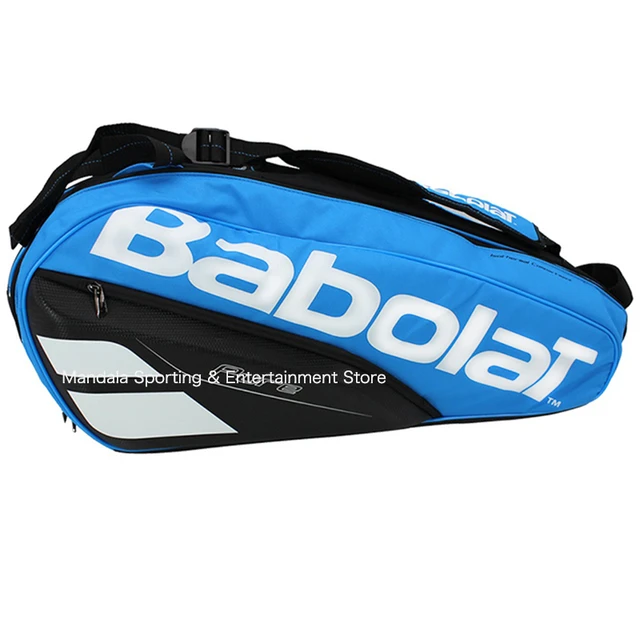 Play Babolat Tennis Bag Racket Holder x 6 Pure Drive Orange Black