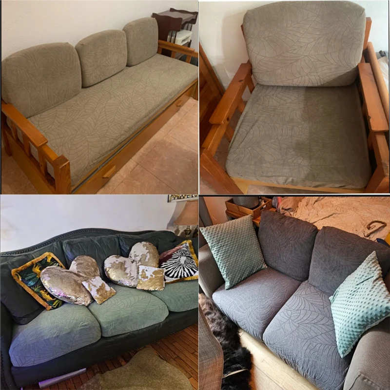 Sofa Cover Waterproof Stretch Jacquard Sofa Seat Slipcover For Living Room Home Hotel