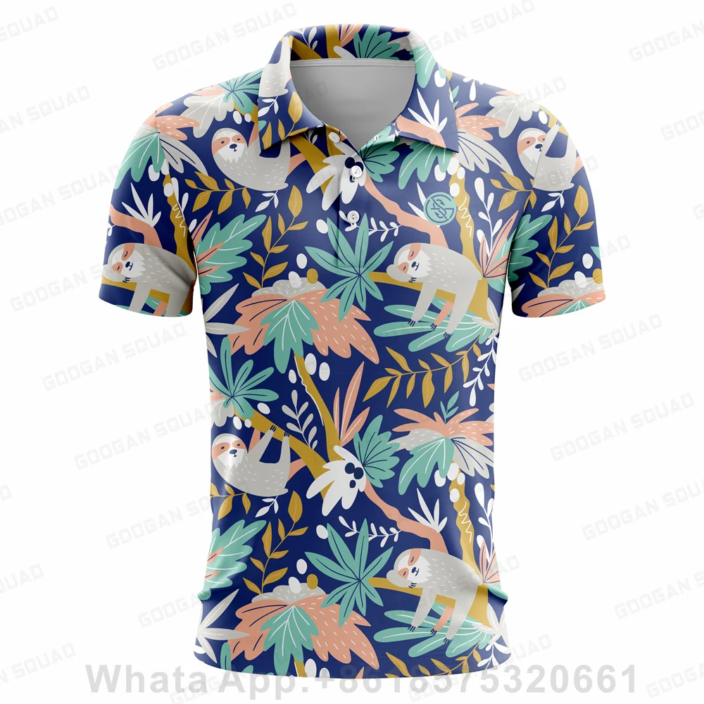 Boy And Girl Outdoor Sports Golf Polo Shirts Summer Short Sleeve Racing Casual T-Shirts Quick Dry MTB Top Hiking Lapel Shirt 3