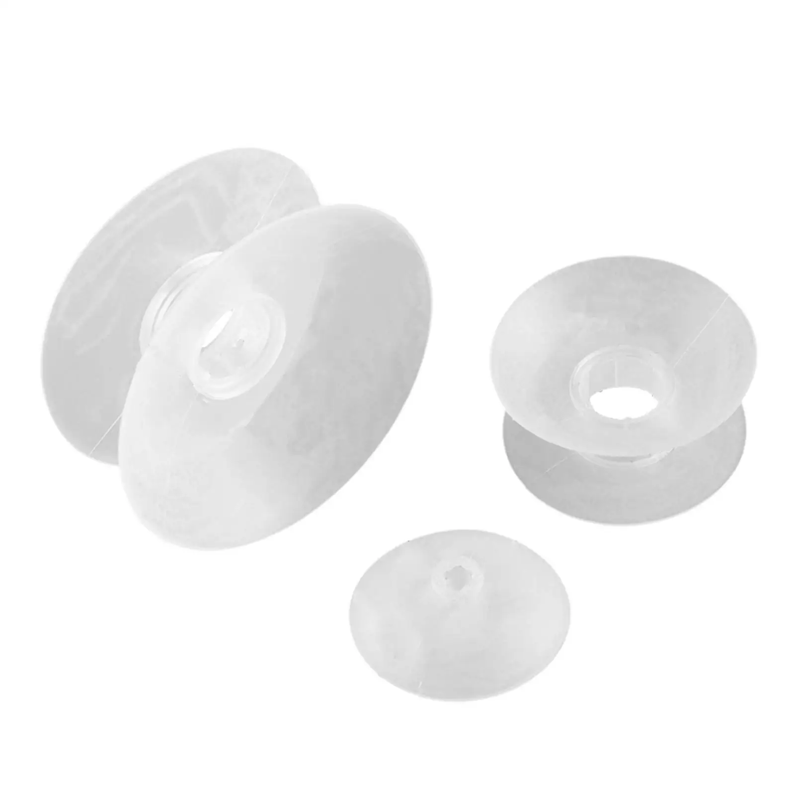 3Pcs Empty Spools Bobbin Spools Thread Accessories Sewing Tool Sewing Bobbins for DIY Ribbon Fishing Line Yarn Home