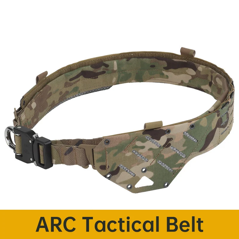 

Tactical Belt Quick Release Metal Buckle Hook Loop Waist Strap MOLLE Left Slant Mag Bag Magazine Pouch Converter Panel Platform