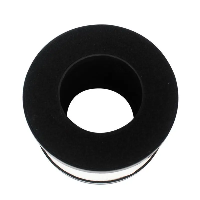 Vue en coupe du filtre HEPA H13 pour Himox AP01 montrant les couches de filtration et le charbon actif.