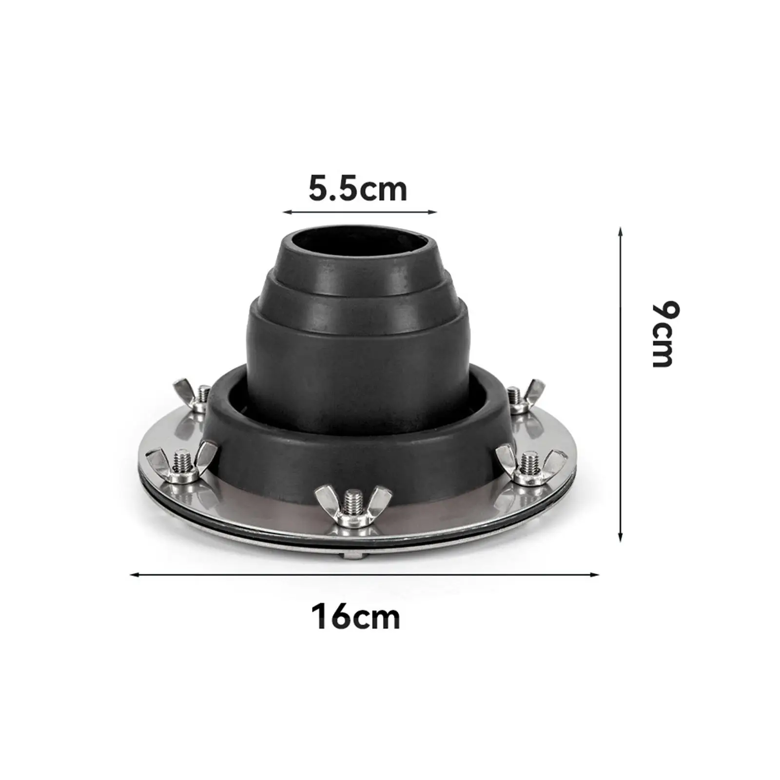 Hot Tent Stove Jack Silicone High Temperature Resistant Flexible Fireproof Protection Ring for Workshops Yurt Tent Outdoor Sheds