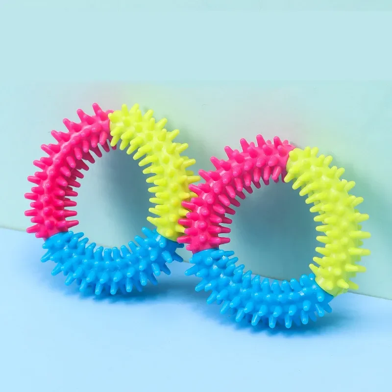 Cute Dog Toy Chew Rubber Toys for Small Dog Bite Resistant Non-toxic Pet Puppy Toys Interactive Training Pet Toys 2