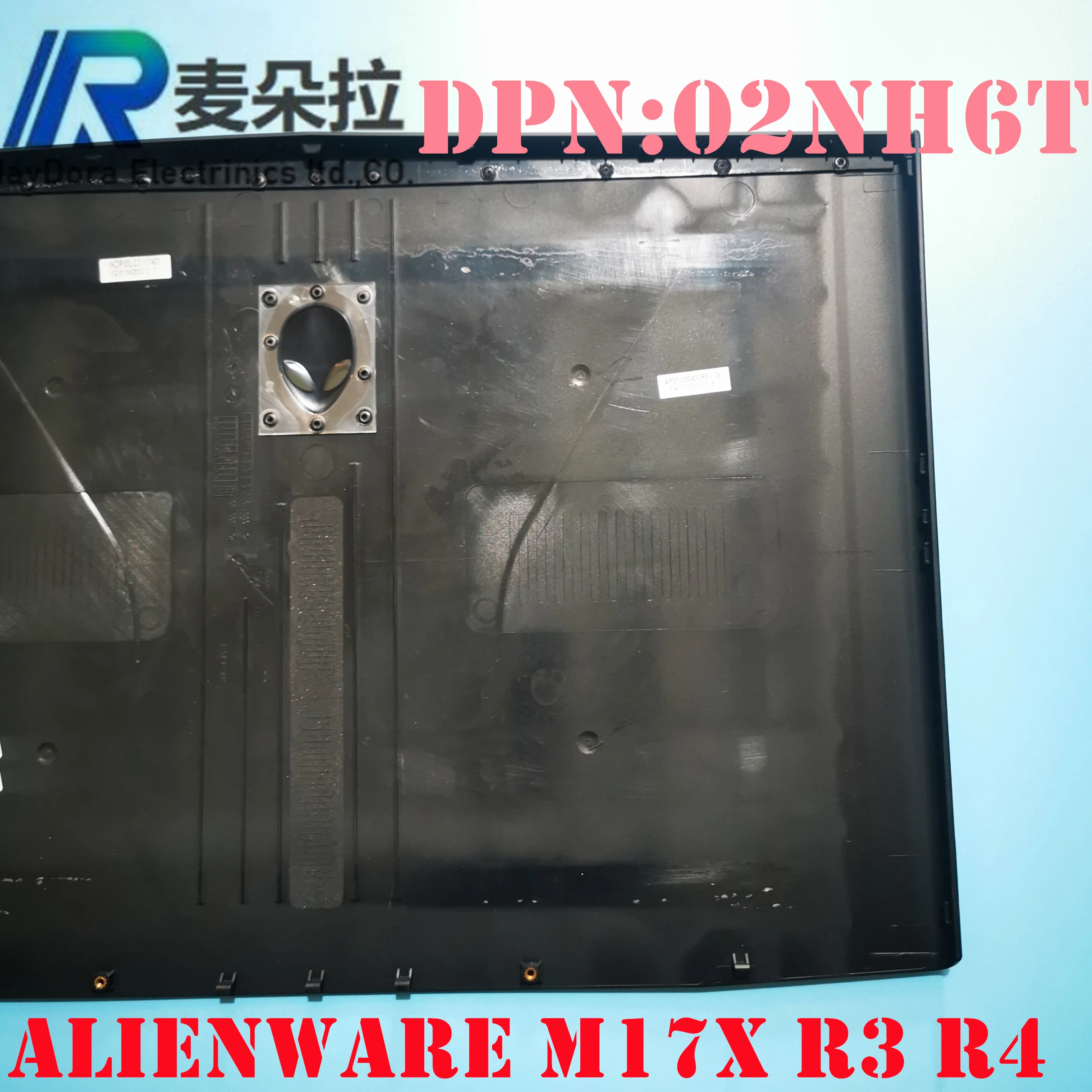 Nova Marca Original Case do Portátil para Dell Alienware M17x r3 r4 Lcd Volta Capa Preta 02nh6t 2nh6t - Imagem 5
