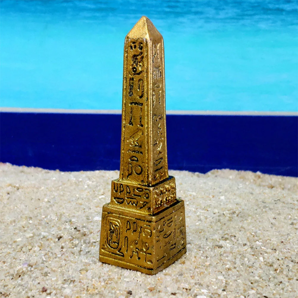 

Desktop Egyptian Tower Statue Obelisk Psychological Sandbox The Gift Decoration