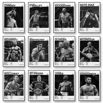 Boxing Star Canvas Art 1