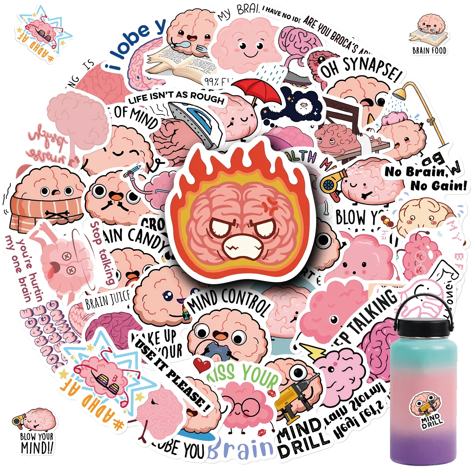 Calcomanías De Calaveras De Calavera Impermeabl Para Computadora Portátil,  Motocicleta, Equipaje, Patineta 50 Piezas De 1,23 € | DHgate, image size:1500x1500