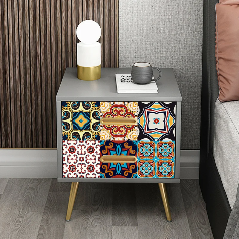 Arabic Style Mosaic Tile Stickers For Living Room Kitchen Retro 3D