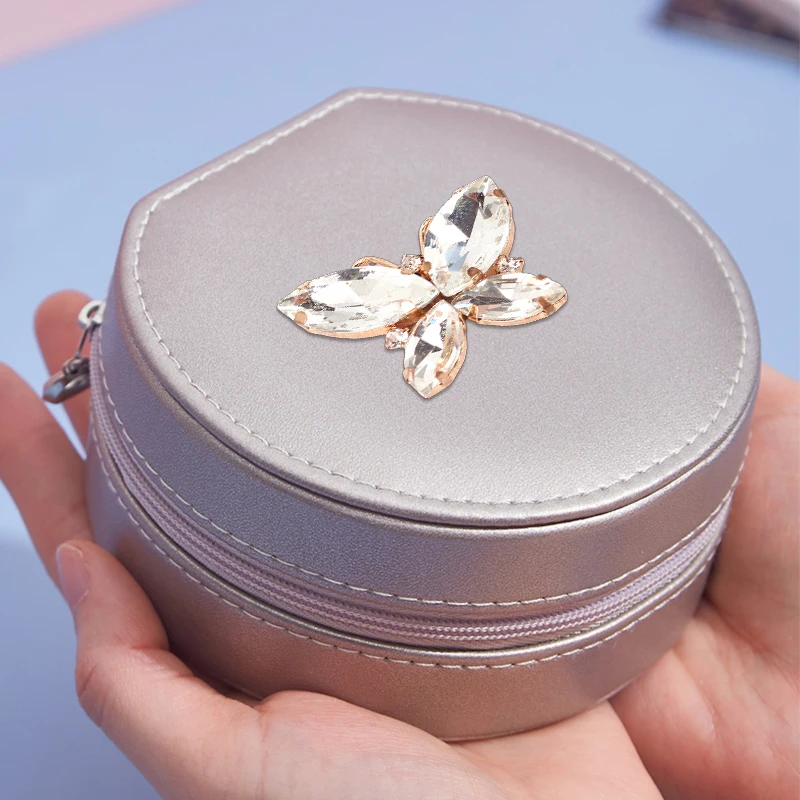 Women's Fashion Jewelry Organizer Display Travel Jewelry Case Boxes High Quality Girls Storage Jewelry Box Holder Gifts 2022 New