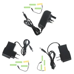 3V 4.5V 6V AM3/LR6 Battery AA Battery Eliminators Cable Replace 2-4Pcs 1.5V AA Batteries for Remote Control Electronic Toy