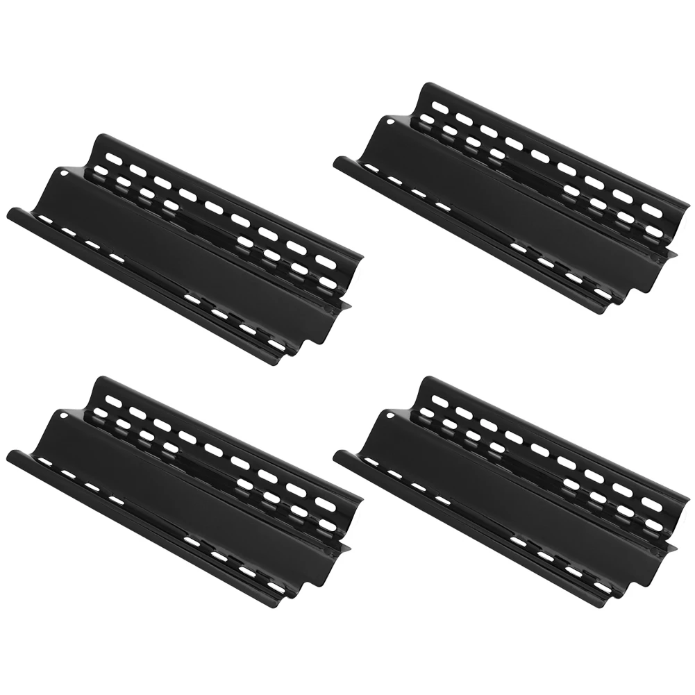

4Pcs Heat Plate Adjustable Stainless Steel BBQ Gas Grill Replacement Kit 15.2cm Width No Odor Safe BBQ Accessories Kitchen Parts