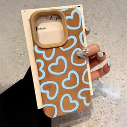 Elegant Executive Fiber Leather Shockproof Case - Y2K INS Cute Luxury Design for iPhone 15 Plus (ZO - P8200)