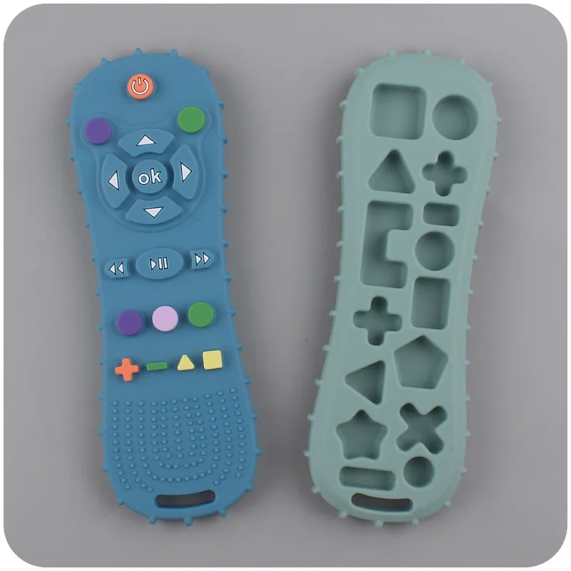 New Baby Chew Teething Game Controller Shape Silicone Teething Toy for Babies 6-12 Months Gifts Sensory Educational 4