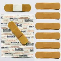 100pcs/lot Baby Self-Adhesive Plaster Hemostasis Sticker First Aid Bandages Band Aids Waterproof Breathable Patches Curitas 1