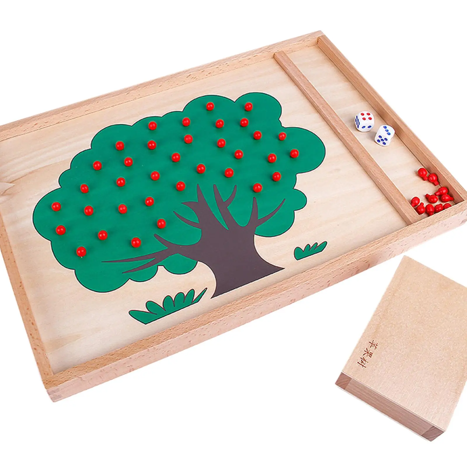 Montessori Toy Education Toys Early Learing Homeschool Supplies Baby Wood Tree Box Toy for Preschool Children Toddler Boys Girls